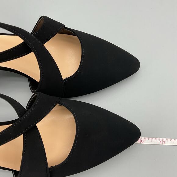 NEW Easy Street Women Elegance Slingback Pumps Black Size 7.5W - Picture 7 of 10